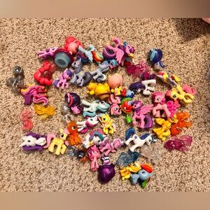 Lot of 46 my little pony toys